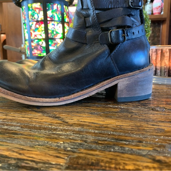 Anthro Anthropologie Gee Wawa Ankle Brandi Boots Black *Read* 7 - Picture 10 of 16